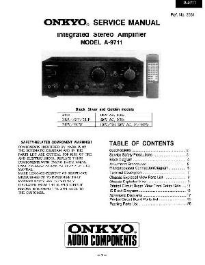 Service manual Onkyo A-9711 ― Manual-Shop.ru