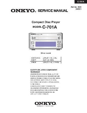 Service manual Onkyo C-701A ― Manual-Shop.ru