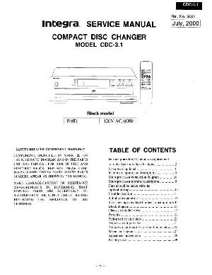 Service manual Onkyo CDC-3.1 ― Manual-Shop.ru