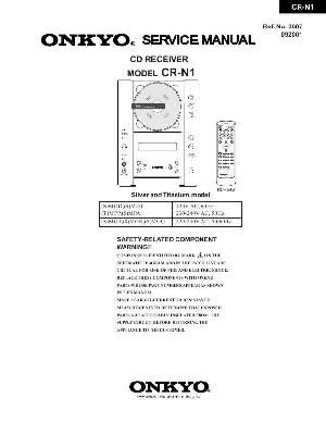 Service manual Onkyo CR-N1 ― Manual-Shop.ru