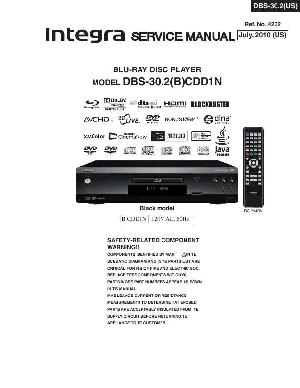 Service manual Onkyo DBS-30.2 INTEGRA ― Manual-Shop.ru