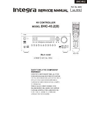 Service manual Onkyo DHC-40.2 Integra ― Manual-Shop.ru