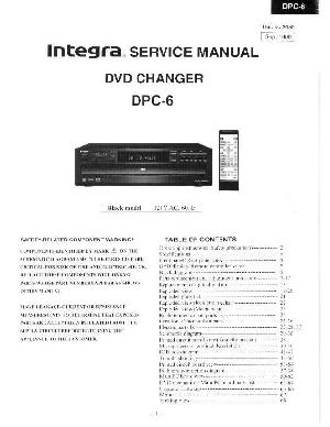 Сервисная инструкция Onkyo DPC-6 ― Manual-Shop.ru