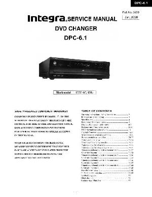 Сервисная инструкция Onkyo DPC-6.1 Integra ― Manual-Shop.ru