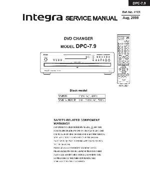 Service manual Onkyo DPC-7.9 Integra ― Manual-Shop.ru