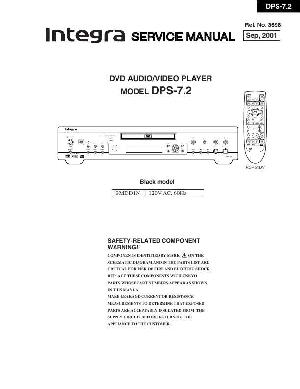 Service manual Onkyo DPS-7.2 Integra ― Manual-Shop.ru