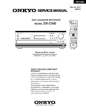 Сервисная инструкция Onkyo DR-C500 ― Manual-Shop.ru