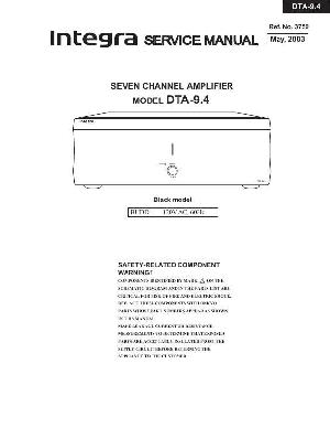 Сервисная инструкция Onkyo DTA-9.4 ― Manual-Shop.ru