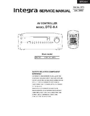 Service manual Onkyo DTC-9.4 Integra ― Manual-Shop.ru