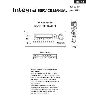 Service manual Onkyo DTR-40.1 INTEGRA ― Manual-Shop.ru