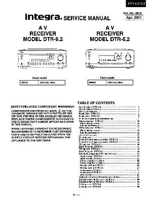 Сервисная инструкция Onkyo DTR-5.2, DTR-6.2 ― Manual-Shop.ru