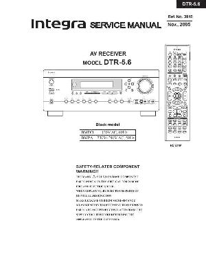 Service manual Onkyo DTR-5.6 ― Manual-Shop.ru