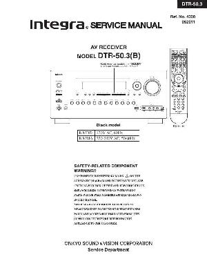 Сервисная инструкция Onkyo DTR-50.3 ― Manual-Shop.ru