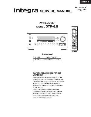 Service manual Onkyo DTR-6.8 Integra ― Manual-Shop.ru