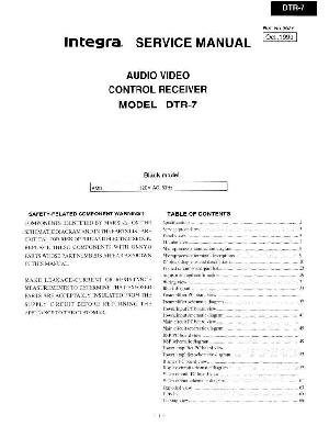 Service manual Onkyo DTR-7 ― Manual-Shop.ru