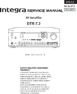 Service manual Onkyo DTR-7.2 ― Manual-Shop.ru