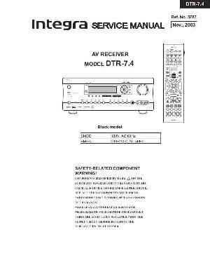 Service manual Onkyo DTR-7.4 ― Manual-Shop.ru