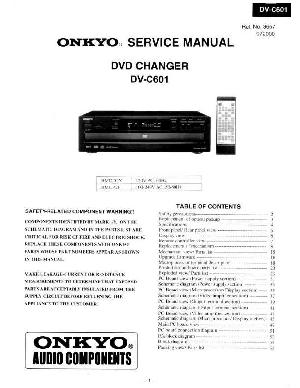 Service manual Onkyo DV-C601 ― Manual-Shop.ru