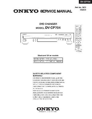 Service manual Onkyo DV-CP704 ― Manual-Shop.ru