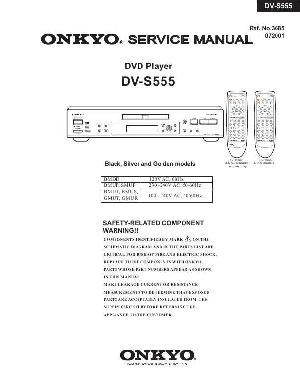 Сервисная инструкция Onkyo DV-S555 ― Manual-Shop.ru