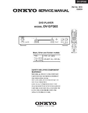 Service manual Onkyo DV-SP302 ― Manual-Shop.ru