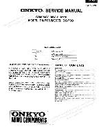 Service manual Onkyo DX-6850, DX-6870