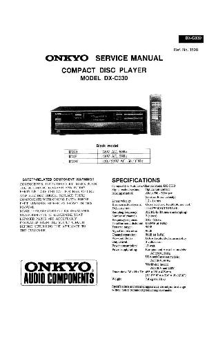 Сервисная инструкция Onkyo DX-C330 ― Manual-Shop.ru