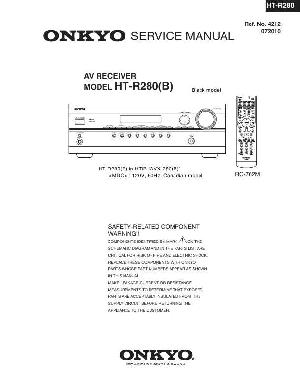 Сервисная инструкция Onkyo HT-R280 ― Manual-Shop.ru