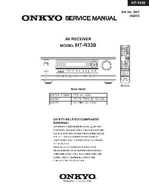 Service manual Onkyo HT-R330 ― Manual-Shop.ru