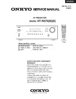 Сервисная инструкция Onkyo HT-R370 ― Manual-Shop.ru