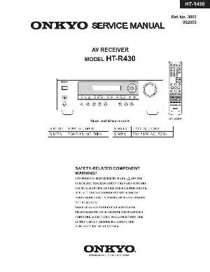 Сервисная инструкция Onkyo HT-R430 ― Manual-Shop.ru