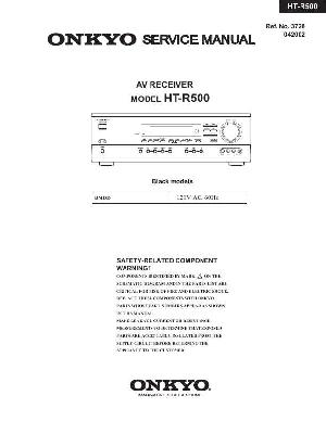 Service manual Onkyo HT-R500 ― Manual-Shop.ru