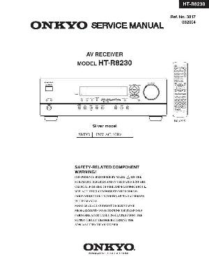 Service manual Onkyo HT-R8230 ― Manual-Shop.ru