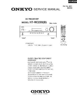 Service manual Onkyo HT-RC230 ― Manual-Shop.ru