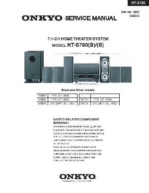 Сервисная инструкция Onkyo HT-S780 ― Manual-Shop.ru