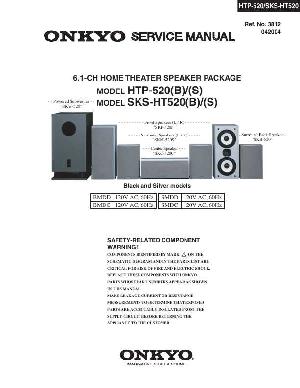 Сервисная инструкция Onkyo HTP-520, SKW-520 ― Manual-Shop.ru