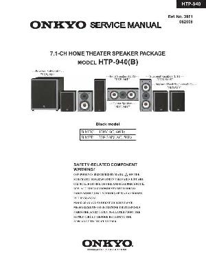 Сервисная инструкция Onkyo HTP-940 ― Manual-Shop.ru