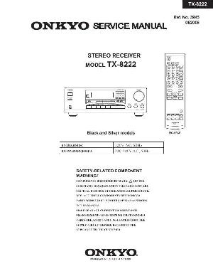 Сервисная инструкция Onkyo TX-8222 ― Manual-Shop.ru