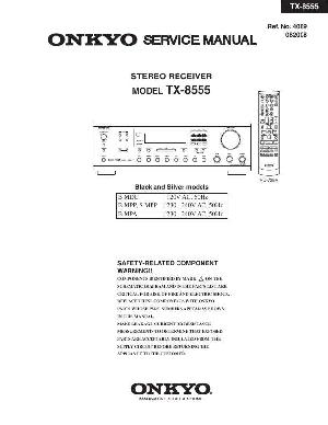 Сервисная инструкция Onkyo TX-8555 ― Manual-Shop.ru