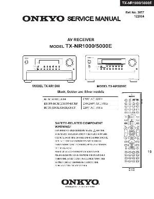 Сервисная инструкция Onkyo TX-NR1000 ― Manual-Shop.ru