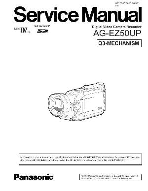 Service manual Panasonic AG-EZ50UP ― Manual-Shop.ru