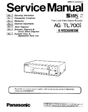 Service manual Panasonic AG-TL700E-B ― Manual-Shop.ru