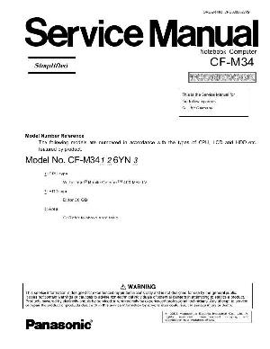 Service manual Panasonic CF-M34 ― Manual-Shop.ru