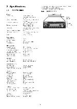 Service manual Panasonic CQ-BT5107U