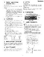 Service manual Panasonic CQ-C7303N, CQ-C7703N