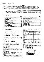 Service manual Panasonic CQ-DF200U, CQ-DF600U, CQ-DFX150U, CQ-DFX400U