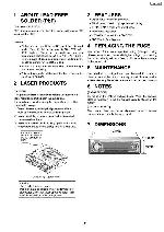 Service manual Panasonic CQ-DFX783N