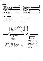 Service manual Panasonic CQ-DT6930ZE