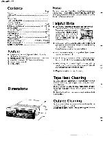 Service manual Panasonic CQ-J01EN/LEE