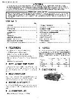 Service manual Panasonic CQ-RD313N, CQ-RD323N, CQ-RD333N